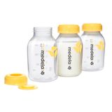 Porta Leite Materno Medela 3 Frascos De 150ml Cada