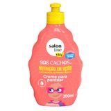 Creme Para Pentear Salon Line Kids Sos Cachos Nutrição Em Ação 300ml