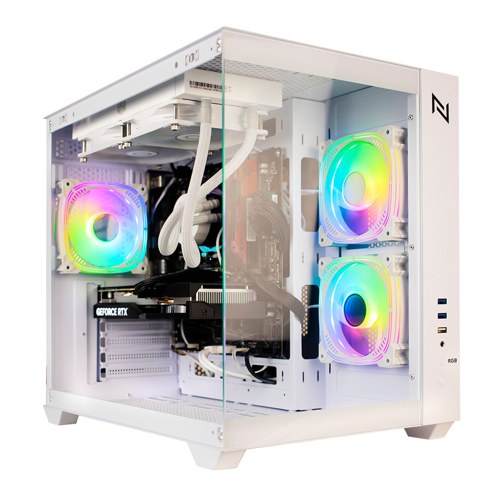 Pc Gamer Intel I5 12400f 16gb (rtx 4060 8gb) Ssd 1tb M.2 600w 80 Plus Watercooler, Neologic By Blue - Nli86310 U Unica Unica