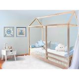 Cama Casinha Montessoriana Infantil  Arpino Pinus