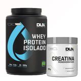 Kit Whey Isolado Dux Sabor Coco + Creatina Monohidratada 300g Dux