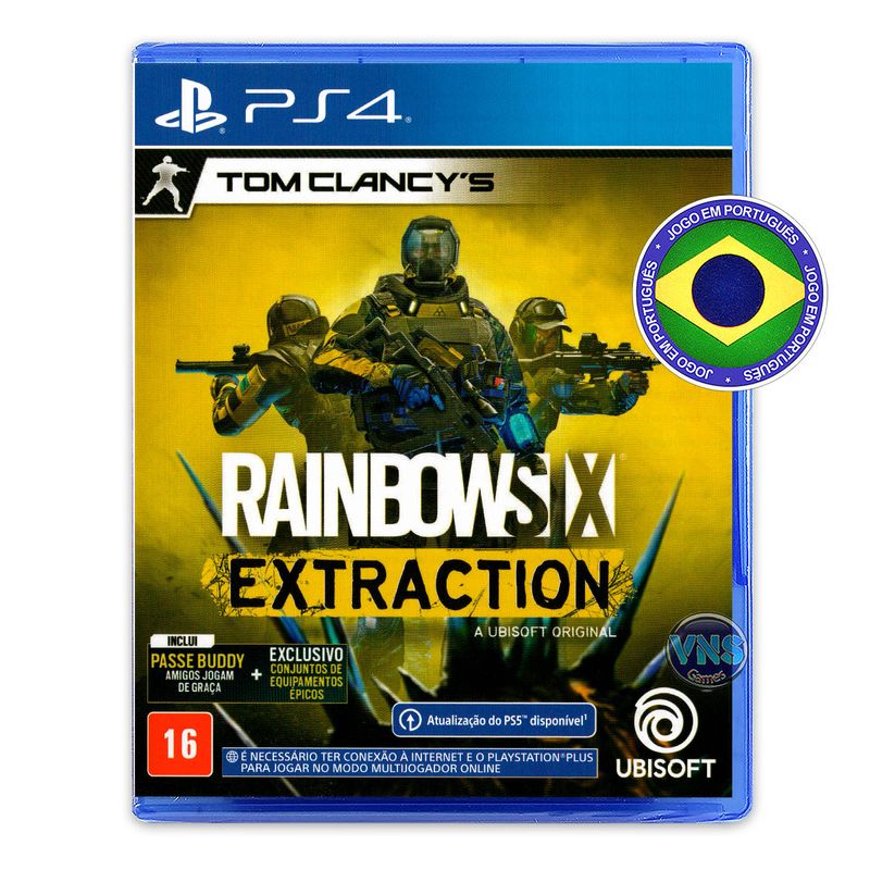 Jogo Tom Clancy's Rainbow Six Extraction - Playstation 4 - Ubisoft