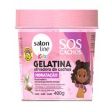 Gelatina Salon Line Sos Cachos Kids Hidratação 400g