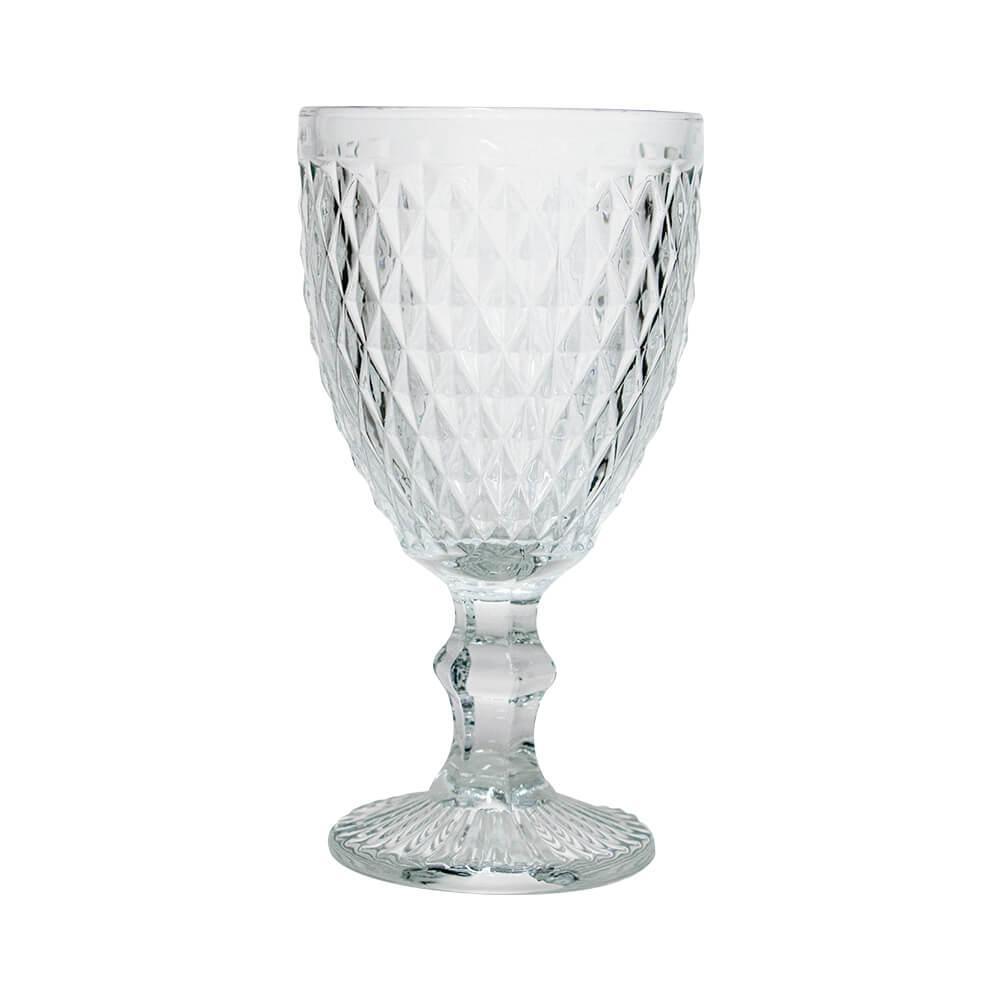 Taça De Vidro Bico De Abacaxi Transparente 325ml 1 Peça - Lyor