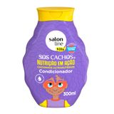 Condicionador Salon Line Kids Sos Cachos Nutrição Em Ação 300ml