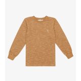 Camiseta Infantil Masculina Manga Longa Trick Nick Marrom 14