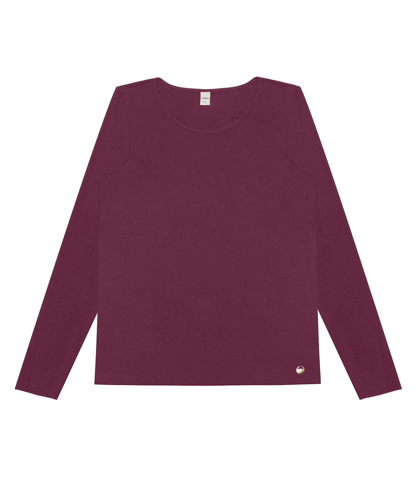 Blusa Feminina Manga Longa Rovitex Roxo P