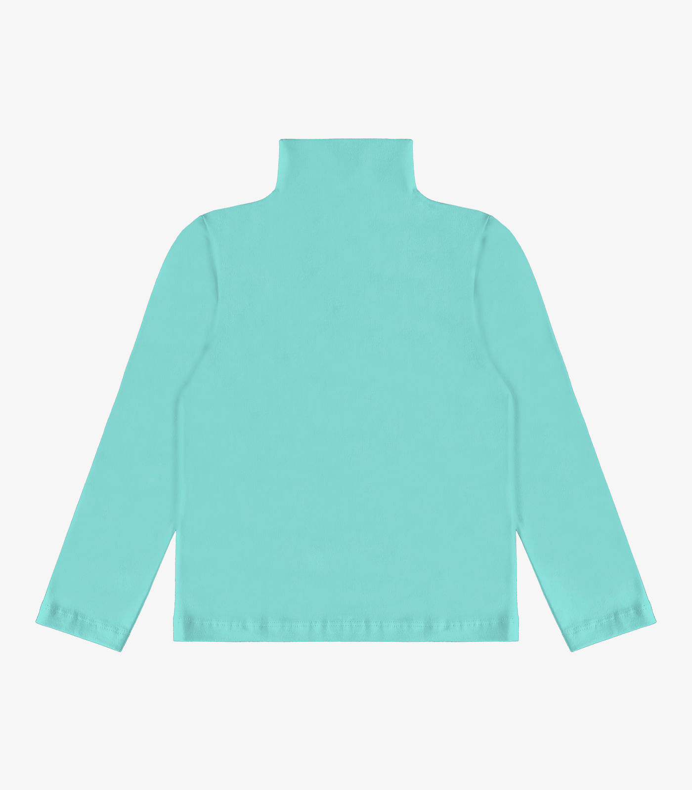 Blusa Manga Longa Infantil Gola Alta Rovitex Kids Verde 6