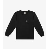 Camiseta Infantil Masculina Manga Longa Trick Nick Preto 1