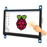 Mini Tela Monitor Lcd 5 Pol. Touch P/raspberry 800x480