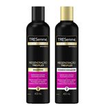 Kit Shampoo Tresemmé Regeneração Tresplex 400ml + Condicionador Regeneração Tresplex Tresemmé 400ml