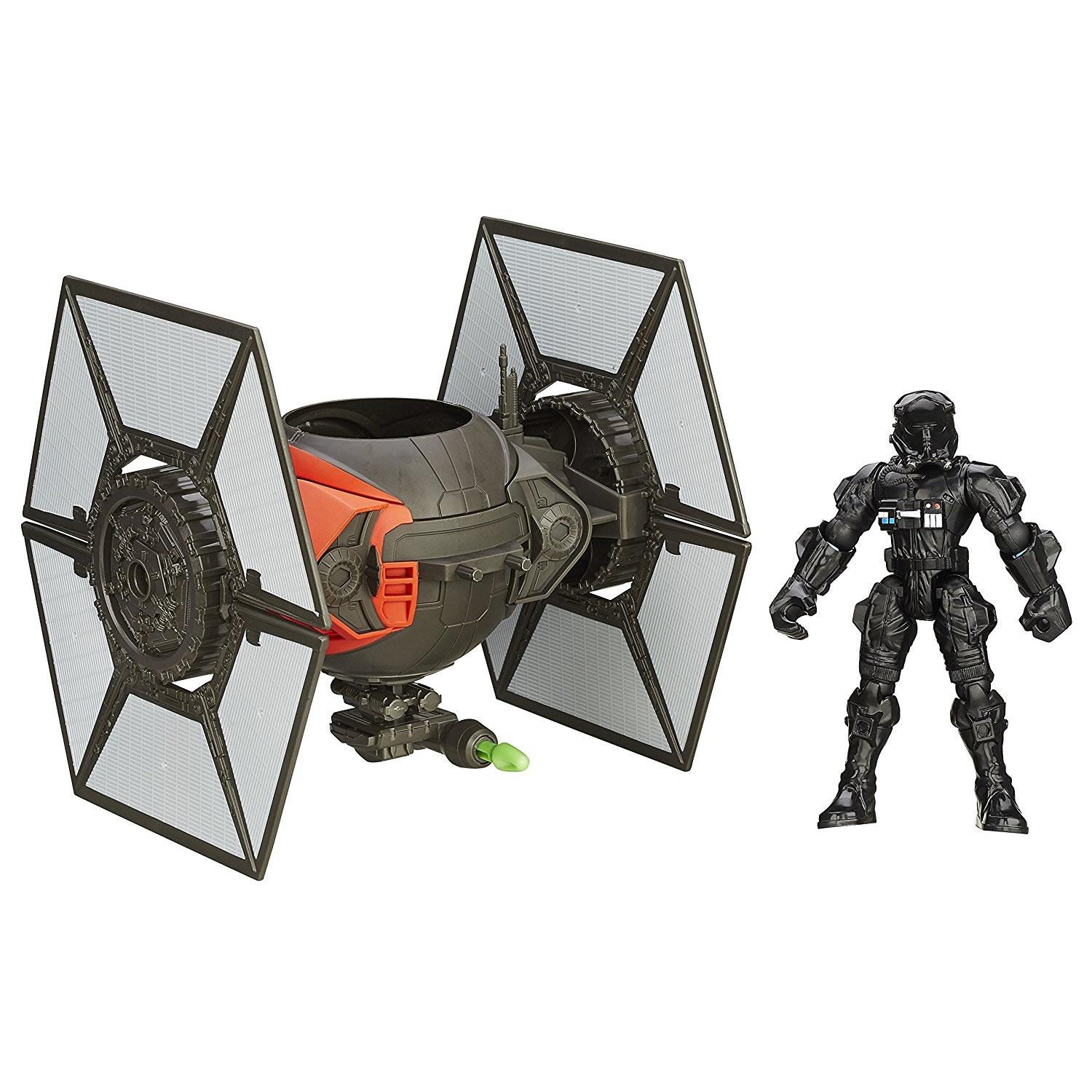 Star Wars Villian Tie Fighter Basic V Pilot Hero Mashers Set