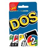 Uno Dos Card Game Colorido Classic Teams Versão Mattel