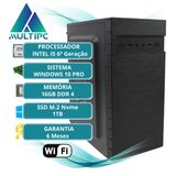 Computador I5 6ª Geração 16GB SSD 1TB WiFi Win10Pro