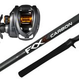 Kit Pesca Carretilha Marine Sports Zest Fox 7000 + Vara Fox C581ml 1,73m 6-14lbs