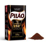 Café Pilão Torrado e Moído 252 Graus Vácuo 500 Gramas