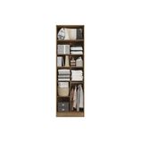 Modulado De Quarto Closet Arm71amdp Adapt Aberto S/ Portas 230x70cm Nogueira - Kappesberg