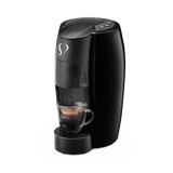 Cafeteira Espresso Lov Preta Automática Logo Cromado - Tres 3 Corações