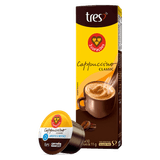 Cápsula De Cappuccino Classic Tres 3 Corações