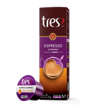 Cápsula De Café Espresso Supremo Tres 3 Corações