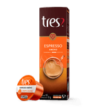 Cápsula De Café Espresso Ameno Tres 3 Corações