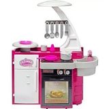 Cozinha Infantil Classic Fogão Pia Geladeira Rosa Cotiplás