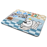 Mouse Pad Divertido Flork - Rei Da Meditação No Vazo