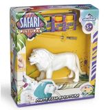 Figura De Pintar Safari Pintura Leao Adijomar