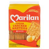 Biscoito Marilan Cream Cracker Manteiga 350g - Embalagem Com 27 Unidades