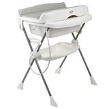 Banheira de Bebê Burigotto Splash+ com Suporte e Trocador Granito