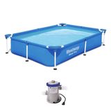 Piscina Estrutural Infantil 1.200 Litros Splash Juniors Com Bomba Bestway