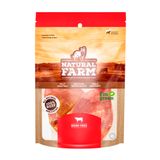 Osso Orelha Suína Para Cães Natural Farm Com 3 Unidades