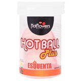 Bolinha Para Massagem Hot Ball Plus Esquenta 2 Unidades