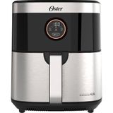 Fritadeira Oster Sem Óleo 2 Em 1 Black Inox 4,8l Oster 110v Ofrt660-127