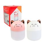 Umidificador De Ar Ambientes Porificador Portátio De Gatinho Usb 250ml