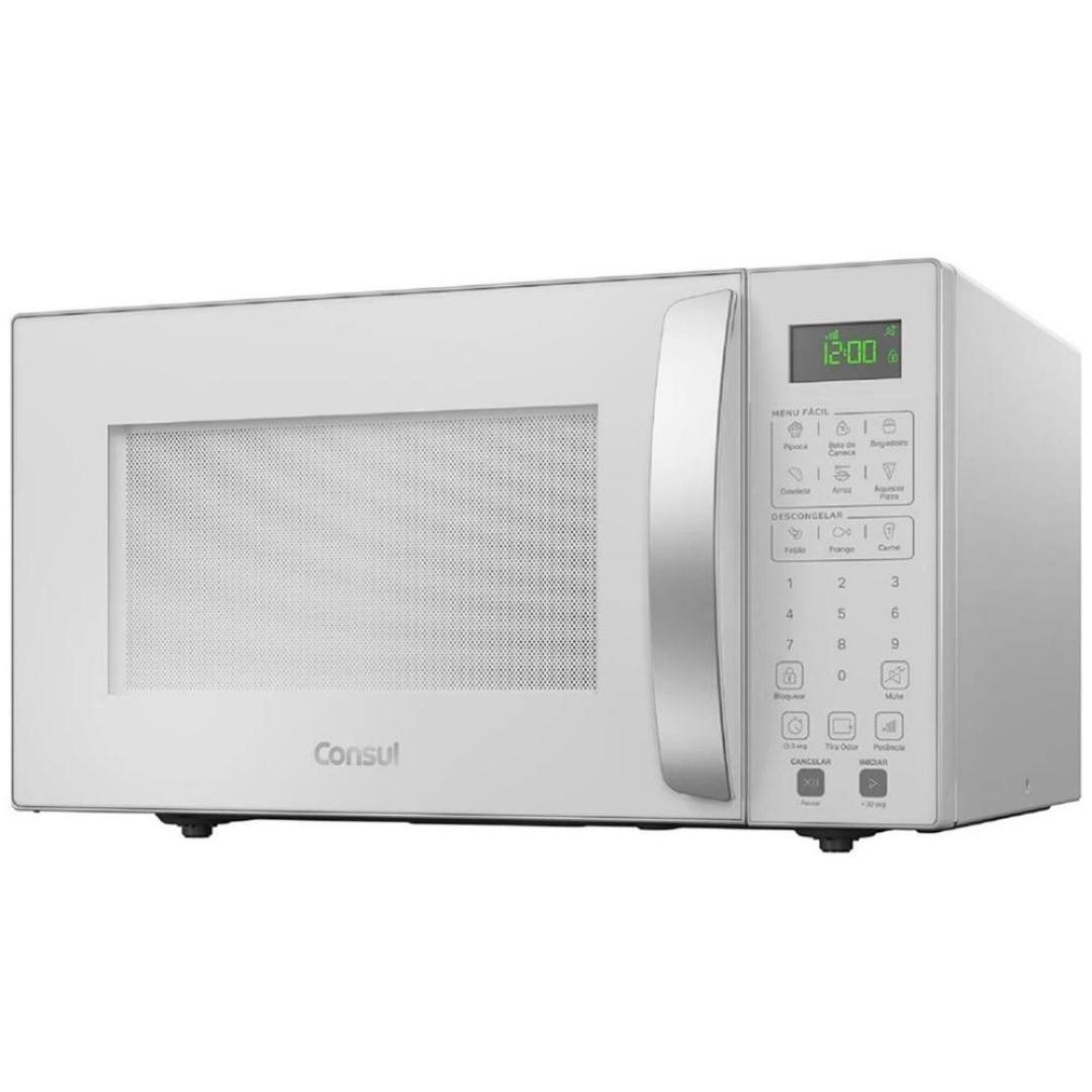 Micro-ondas Consul Branco Menu Fácil 32 Litros 900w Cms46ab - 220v