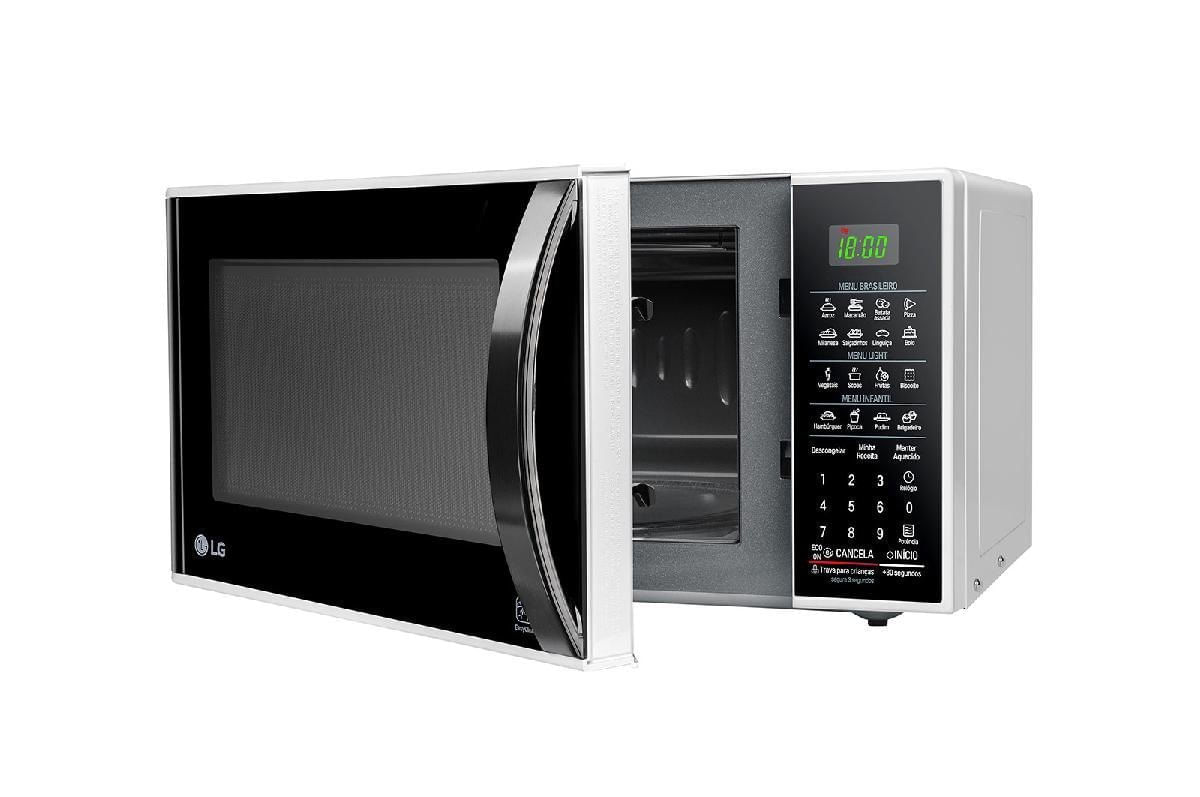 Micro-ondas LG 30 Litros Branco com Revestimento EasyClean MS3091BC ¿ 220 Volts