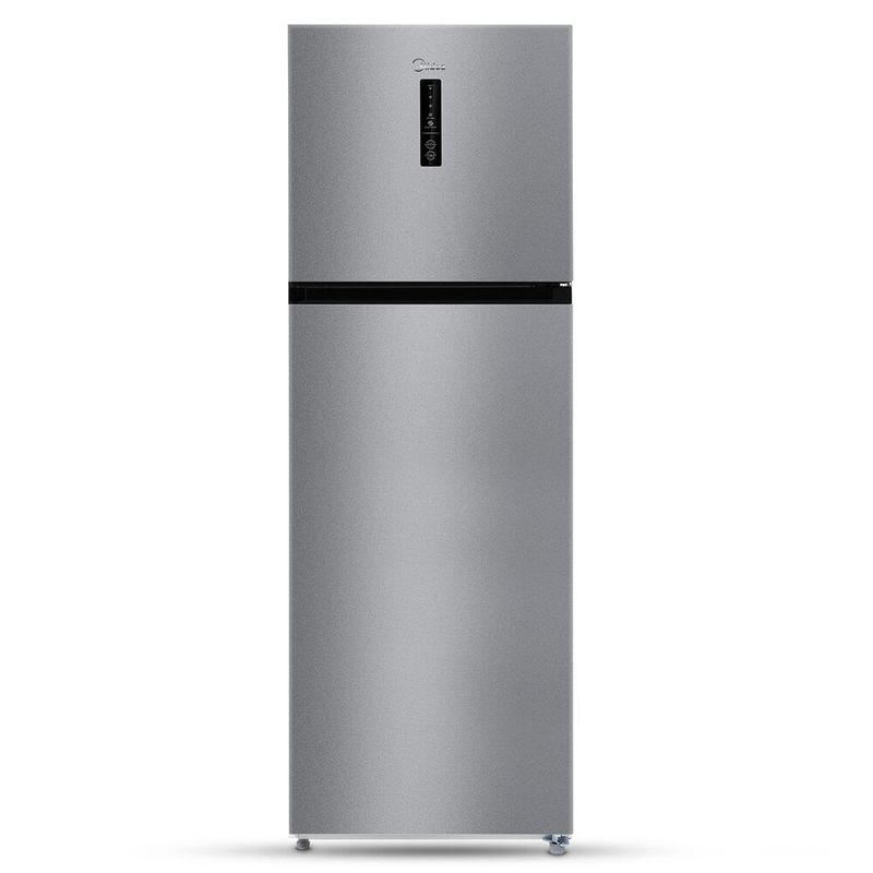 Geladeira/refrigerador 347 Litros 2 Portas Prata Smartsensor - Midea - 220v - Md-rt468mta502