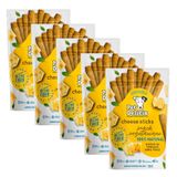 5 Petisco Pet Delícia Para Cães Cheese Sticks 120g