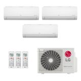 Ar-condicionado Multi Split Inverter Lg 21.000 (3x Evap Hw 9.000) Quente/frio 220v