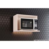 Módulo Cozinha Henn Americana Suporte Nicho P/microondas Connect 60x44cm Off White