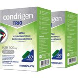 Kit 2 Condrigen Trio - Msm + Colágeno Tipo Ii + Ácido Hialurônico (60 Caps)