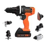 Parafusadeira Matrix 6 Em 1 Matrix Black Decker Mtx20k6a