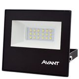 Refletor Led Branco Frio Avant Em Alumínio Slim-20 Bivolt De Sobrepor 6500k - Cód 259201375