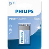 Bateria Philips Alcalina 6LR61P1B/59 9V