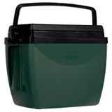 Caixa Térmica 18l Cooler Verde Com Preto 25108252 Mor