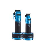 Combo Babyliss Pro Limited Fx Boost+ Máquina De Corte + Acabamento Azul