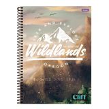 Caderno Espiral Foroni Universitário Capa Dura 15 Matérias Cliff Masculino 240 Folhas - Embalagem Com 2 Unidades