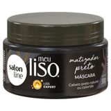 Máscara Hidratação Salon Line Meu Liso Matizadora Preto 300g