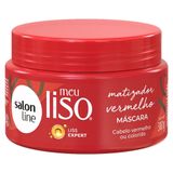 Máscara de Hidratação Salon Line Meu Liso Vermelho 300g